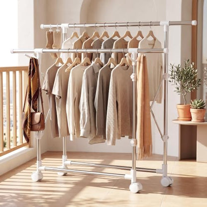 Clothes Drying Rack Foldable,Portable Laundry Collapsible