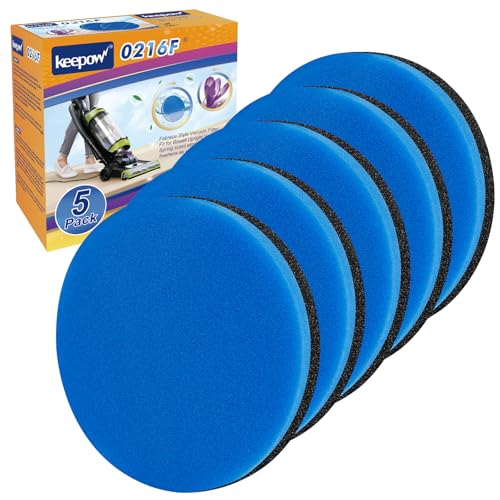 KEEPOW Vacuum Filter Compatible with Bissell Cleanview & PowerGlide Pet - size: 5 Pack (No Fragrance)