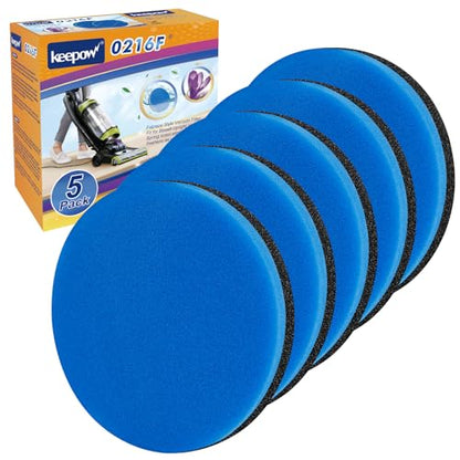 KEEPOW Vacuum Filter Compatible with Bissell Cleanview & PowerGlide Pet - size: 5 Pack (No Fragrance)