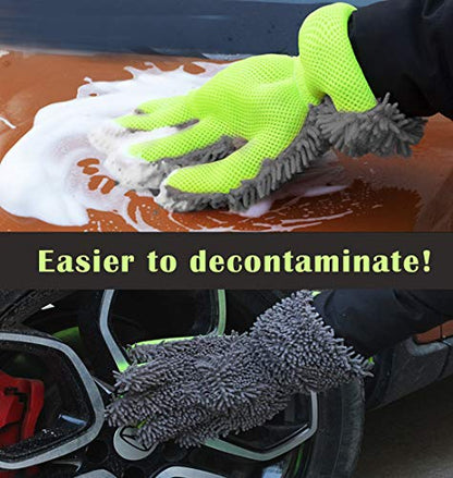 BokWin 2-Pack Car Wash Mitt - color: Grey