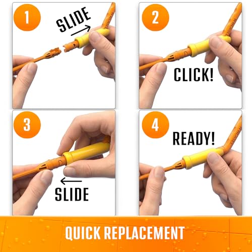 FlexiSnake Drain Weasel Refill for Sink Snake Hair Clog Remover, 10 Pack