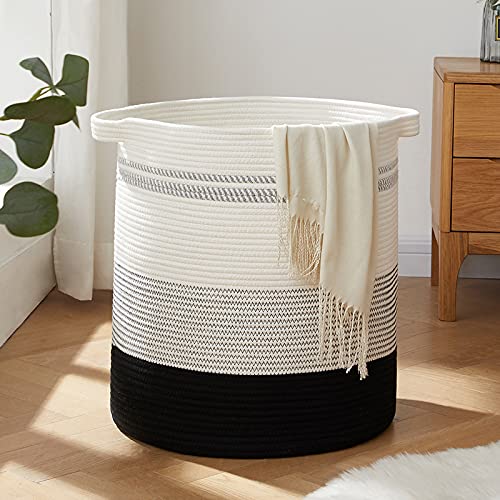 OIAHOMY 80L Laundry Basket Laundry Hamper Nursery Hamper Gradient Dark - color: Gradient Dark, size: 18*18*20in