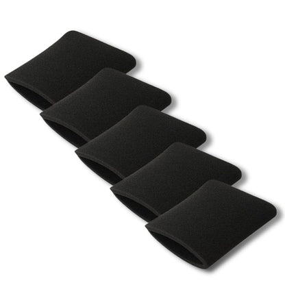 5 Pack VFF21 Foam Filters for Most Vacmaster 2.5 to 5 Gal Wet/Dry Vacuums