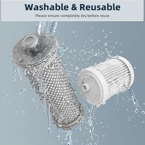Replacement Filter Compatible with Tineco A10 / A11 / PURE ONE S11 - size: 2 Pre-filters + 2 Post-filters