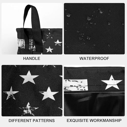 Deer Laundry Basket Waterproof Laundry Hamper Foldable Laundry Bag with Handles for Bedroom, Bathroom, Office, Clothes Storage - color: Deer
