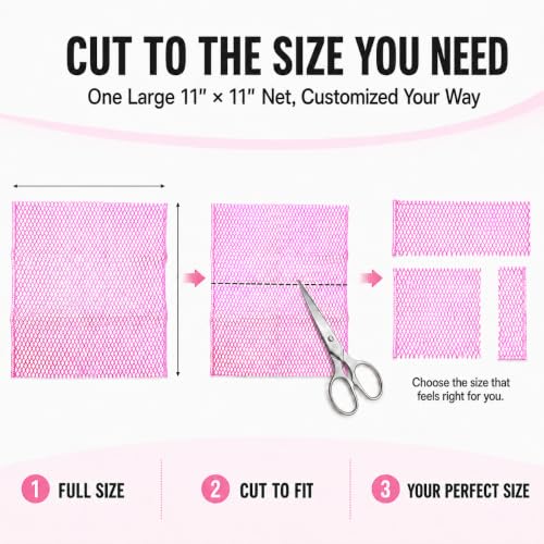 OliviaTree 5 Pack Dish Washing Net Cloths, Quick Dry Mesh Net Scourer Pads