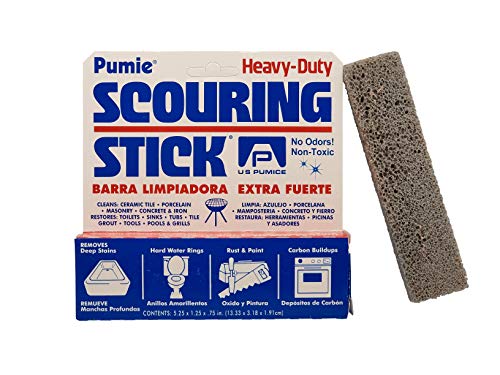 PUMIE Scouring Stick HDW Heavy Duty Extra Strong Pumice Cleaning Bar - size: 1 Count (Pack of 1)