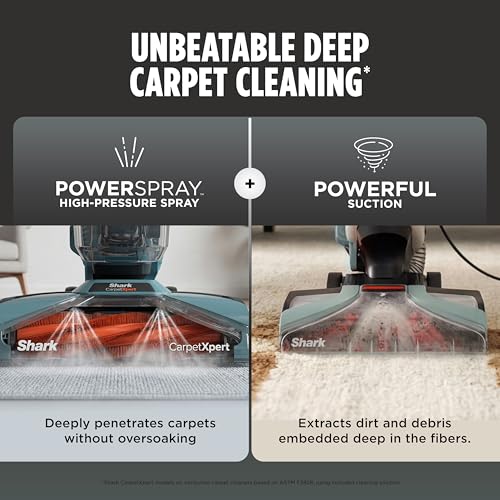 Shark CarpetXpert Upright Carpet & Built-in Stain Cleaner, 3 Tools, EX151 - style: CarpetXpert + Spot & Stain