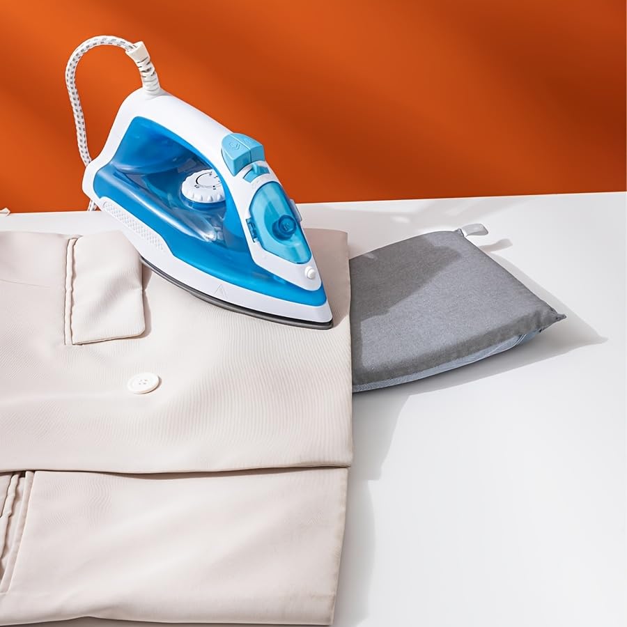 1 Pack Mini Foldable Ironing Board – Portable Tabletop Sleeve Ironing Mat for Shirt Collar, Cuffs & Small Garments – Compact Travel Iron Press Stand for Home Sewing & Craft (1 Pack)