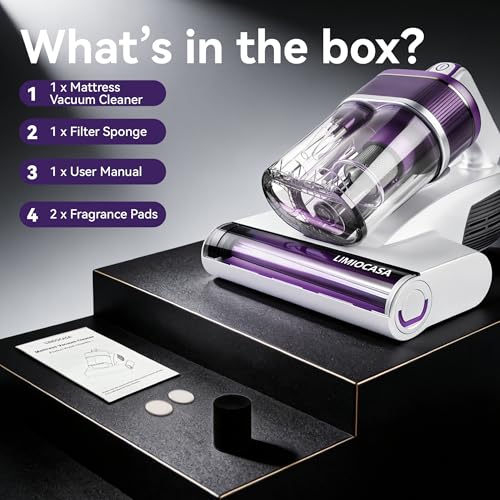 Mattress Vacuum Cleaner for Fresher Sleep with UV-C & HEPA