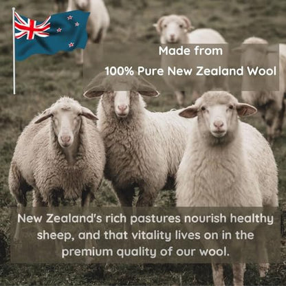 Laundry Wool Dryer Balls | Natural Fabric Softener – Reusable, Eco-Friendly, Reduces Drying Time – Wool Balls Replaces Dryer Sheets - 6 XL Pack - Laundry Balls for Dryer