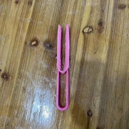 Leaf Cleaning Tongs Washable Reusable Microfiber Sleeves and Gloves Plants Cleaning Set for House Plants, Window Blind (Pink) - color: Pink