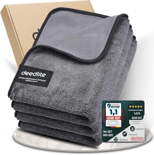 Deedlite Bath Wipes Shower Cleaning Cloths, Premium Car Drying Towel | Ultra Absorbent Twisted-Loop Design| Microfiber Towel for Car, Shower Cabin, Household - color: 3pack, size: 15.75*15.75 INCH