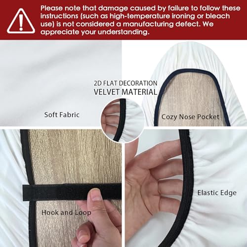 Nuxovilar Eucalyptus Leaves Ironing Board Cover 15x54 Polyester - color: Yph01007
