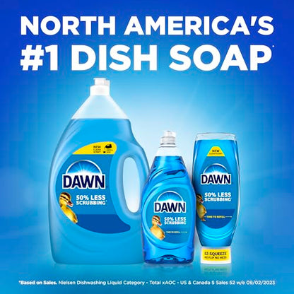 Dawn Dish Soap Ultra Dishwashing Liquid, Dish Soap Refill, Dish Detergent Liquid, Original Scent, 56 Fl Oz (Pack of 2) - size: 56 Fl Oz (Pack of 2)