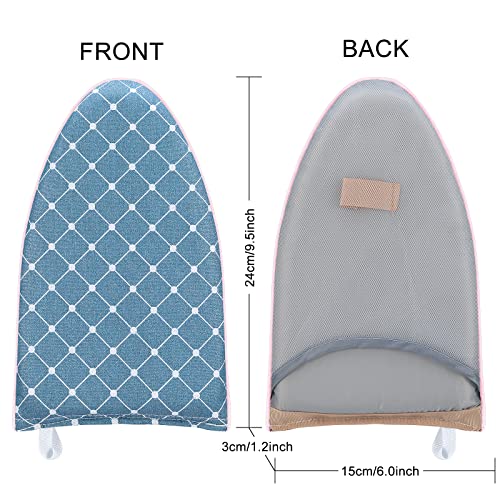 Garment Steamer Ironing Gloves Anti Steam Glove Heat Resistant Garment Steamer Mitt, Garment Steam Accessories for Clothes，Blue - color: Blue