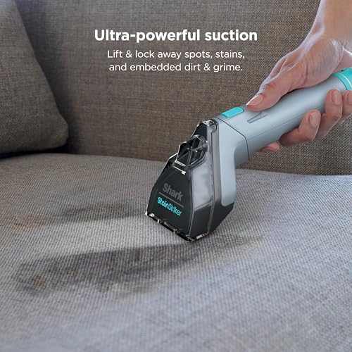 Shark StainStriker Portable Carpet/Upholstery Cleaner, 3 Tools, PX206BRN - style: StainStriker + 3 Tools + XL Cleaning Solutions