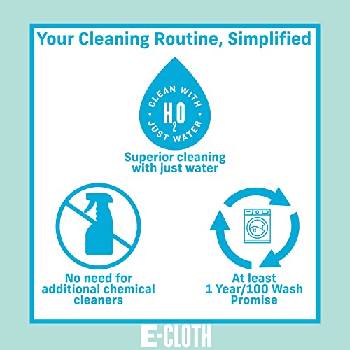 E-Cloth Deep Clean Mop for Home Cleaning, No Refills or Spray Needed - size: New Version, style: Deep Clean Mop + Extra Mop Head
