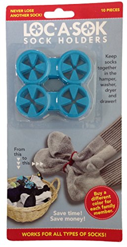 Loc A Sok Sock Locks (Blue) - color: Blue