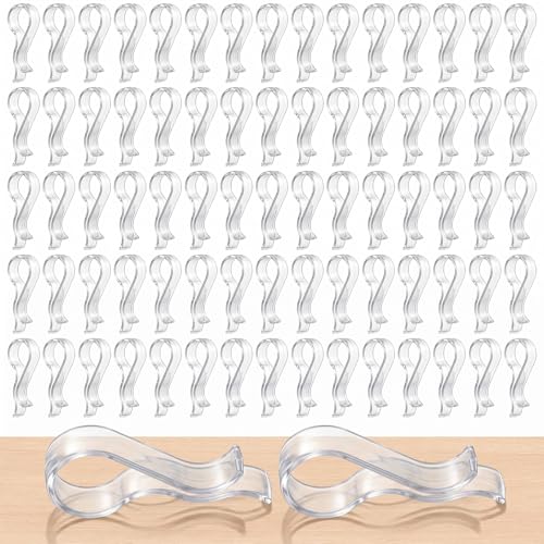 200 PCS Hanger Clips for Pants, S-Shaped Pant Strut Clips No Crease
