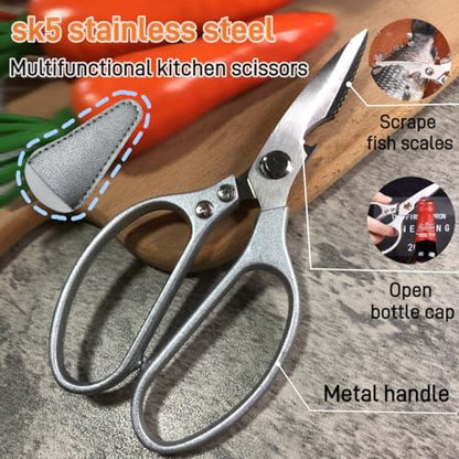 Fishing Knife Set, Fish Cleaning Kit, Filet Knife for Fish, Fish Scale Cleaning Brush, Multi-Functional Scissors, Gloves, Fishbone Tweezers, Storage Bag,Fishing Accessories,Fishing Tool Kit - size: 7PCS-Red
