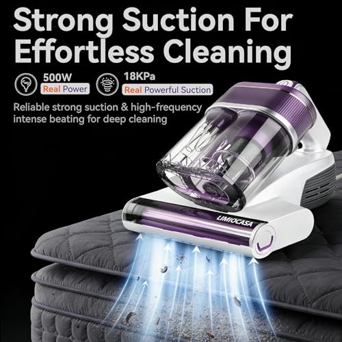 Mattress Vacuum Cleaner for Fresher Sleep with UV-C & HEPA