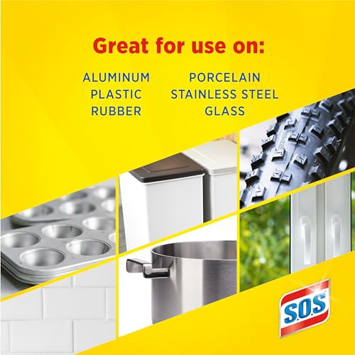 S.O.S. Steel Wool Soap Pads, 18 Count - size: 18 Count