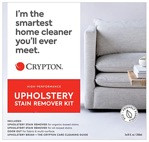 Crypton Upholstery Gold and Purple Stain Remover Kit with Odor Out Deodorizer (8 fl. oz.)