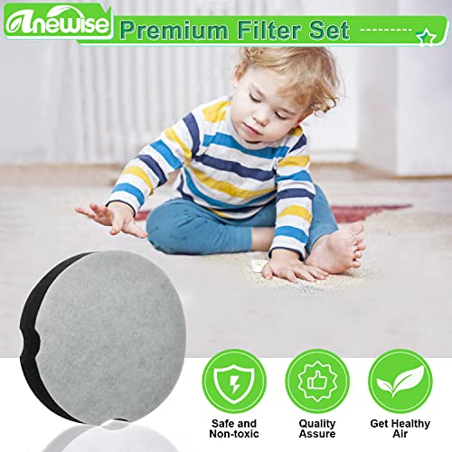 Anewise Filter for Bissell 3508 3437F Cleanview Powerforce Compact Vacuum
