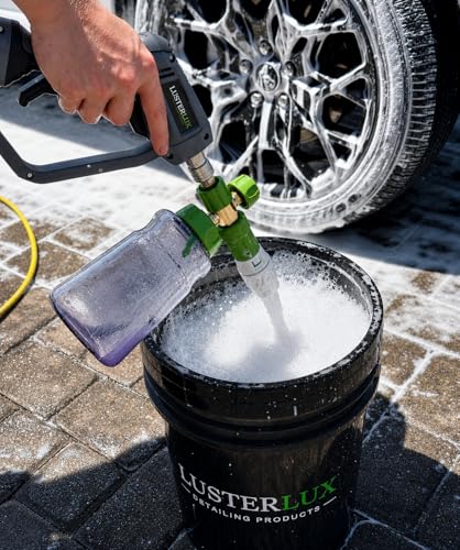 LuxBucket, Heavy-Duty Multi-Purpose Bucket with Carry Handle, Bucket for Cleaning, Detailing, Storage, Organization, Garage, Workshop & Outdoor Use