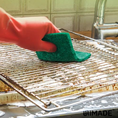 UNIMADE Heavy Duty Scouring Pads, 24Pcs Household Scour Pads - color: Green, size: 24 Pack