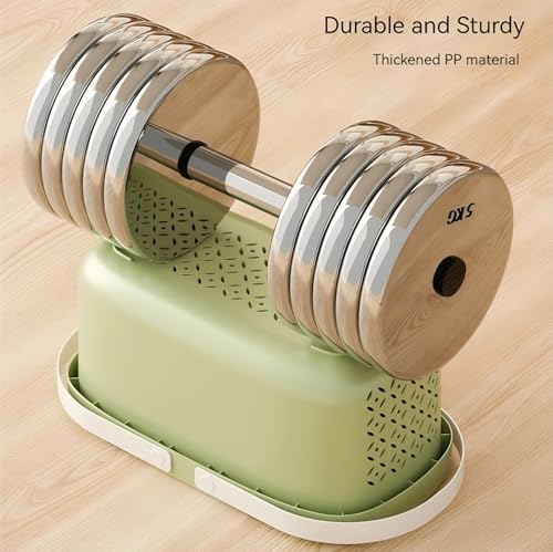 Pulseplay Plastic Shower Caddy Basket,Storage Basket with Handle Green - color: Green