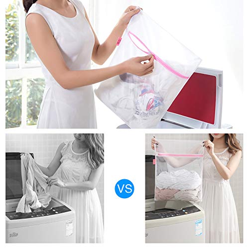 GOGOODA Mesh Laundry Bags for Delicates Durable Protective Wash Bags - size: 1XXL,2L,2M