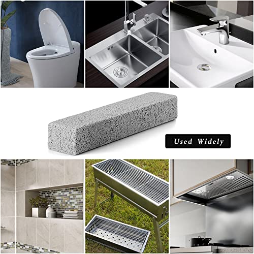 6 Pack Pumice Stone for Toilet Cleaning, Hard Water Rings & Stains - color: A-6