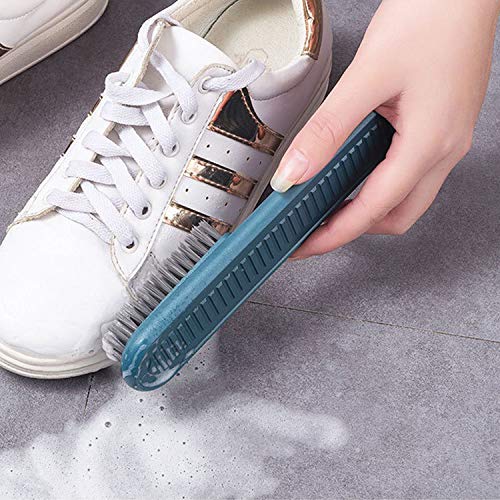 Cleaning Brush Soft Bristle Brush Laundry Scrub Brush Clothes & Shoes Brush - color: White