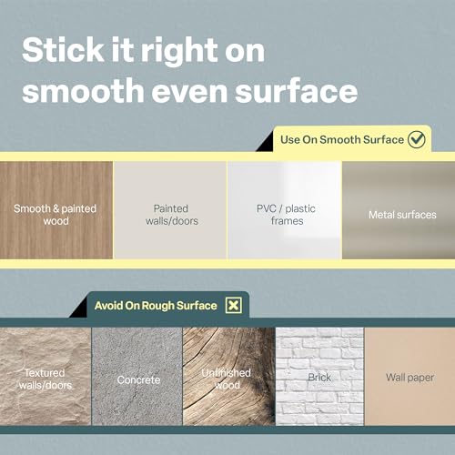 REGAL estate Adhesive Top Down Bottom Up Door Shades, White, 25 x 42 in - color: Peelmount Tdbu Shades - White, size: 25"W x 42"H