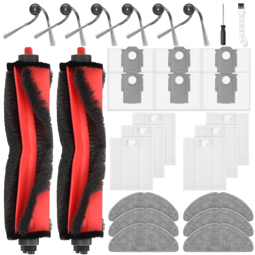 28 Pcs Replacement Parts for Roborock Q7 M5+ / Q7 L5+ Robot Vacuum Cleaner - size: Q7 M5+ / L5+ accessory