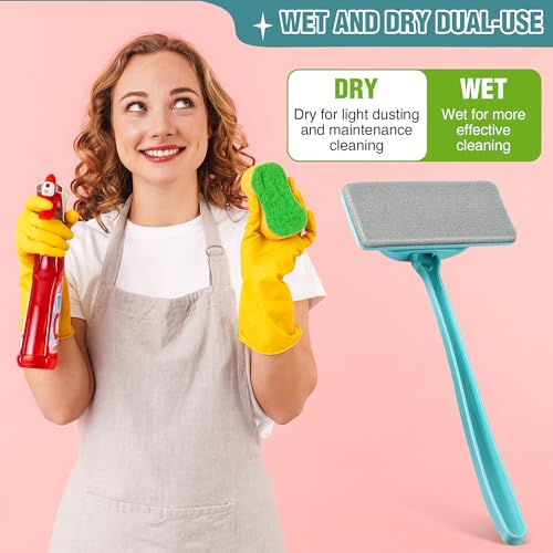 Enhon Window Screen Cleaner Brush, Mesh Window Cleaning Brush Kit (5 Pack)