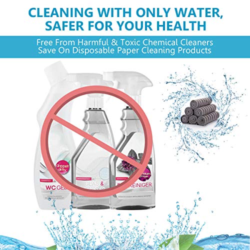 ZHIDIAN Stainless Steel Microfiber Cloth Double-Sided Cleaner Rag, Non-Scratch Scrub Cleaning Polishing Towel for Appliances, Kitchen Reusable Fridge Wipes, Gray Stripe, 8Pack, 12x12Inch - color: Grey-stripes