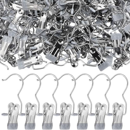 Yinder 150 Pcs Boot Hanger Clips Laundry Hooks Stainless Steel Hooks,Gray - color: Gray