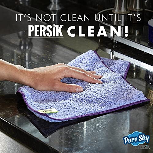 Pure-Sky Magic Deep Clean Cleaning Cloth – JUST ADD Water No Detergents Needed - Multipurpose Ultra Microfiber Cloth - Stick-Attachable for Mop, or as Handheld Microfiber Towels to Clean Any Surfaces - style: Multipurpose Cloth