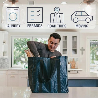CleverMade Storage Tote - 42L - Transparent (2PK) - color: Transparent, size: 42l - 2 Pack