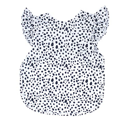 BapronBaby Flutter Baby Led Weaning Infant Feeding Bib Crafting Smock 6M-5T - color: Organic Dot, size: Preschool 3-5yrs