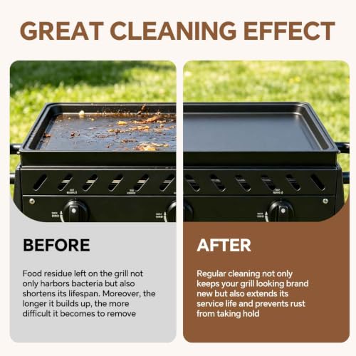 XUDAKAIXIN Grill Cleaning Bricks with Handle, Pumice Griddle Cleaning Stone Removing Stains for Grill,Plattop Griddle,Sink,Cookwares,Floor,Countertop(3-Pack with Handle) - style: 3-Pack with Handle