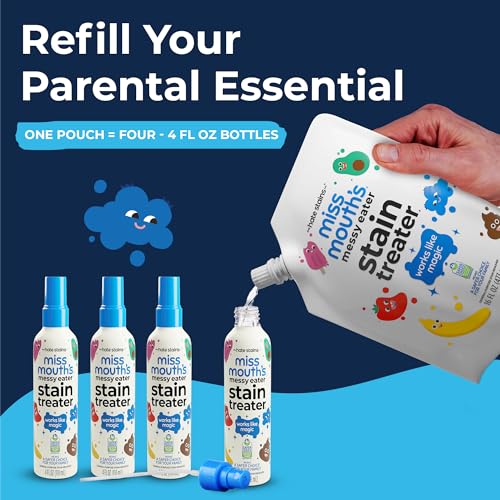 Miss Mouth's Messy Eater Refill, Laundry Stain Remover, 16 Oz Pouch - style: Single (16oz)