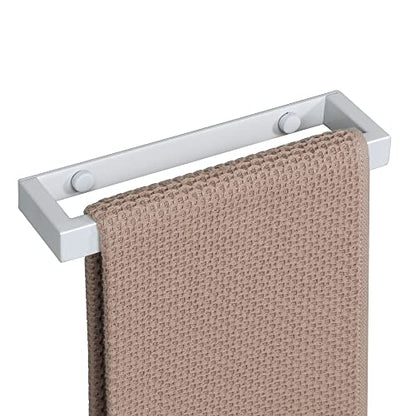 Alise Hand Towel Holder Towel Bar for Bathroom Wall Mounted 8 Inch,White - color: White, size: 8-Inch