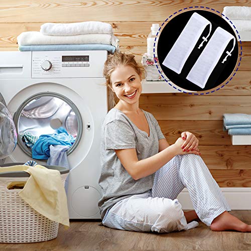 Shappy 6 Pieces Lint Traps for Washing Machine Drain Hose Nylon Mesh