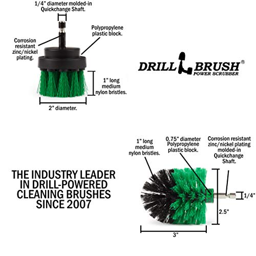 Kitchen Cleaning Supplies - Oven Scrubbing Tools - Griddle Cleaner Brush - color: Green