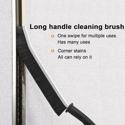 Multi-Purpose Crevice Cleaning Brush,Track Groove Cleaner Household Tool for Bathroom Kitchen