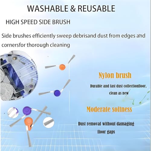 Replacement Accessories Kit For Narwal Freo Z10 / Z10 Ultra Robot Vacuum - color: 13 pack Replacement Parts For Narwal Freo Z10 Robot Vacuum